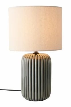 Ellos Home Bordlampe Mizu Grey/ Linen Hot
