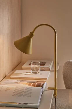Ellos Home Bordlampe Flexi Torino Brun Discount