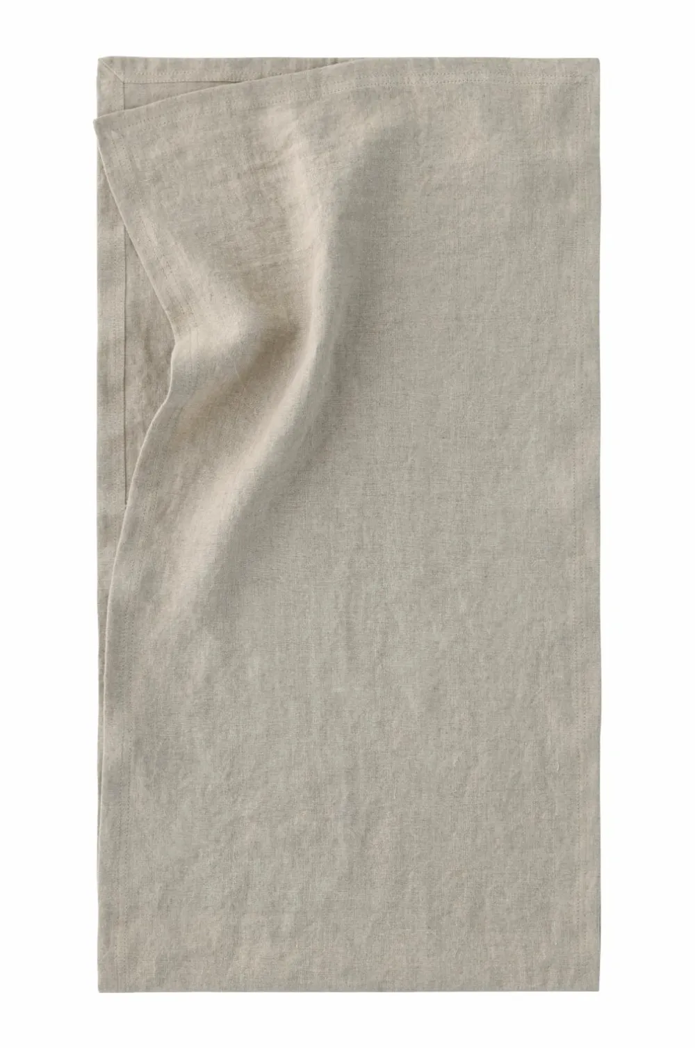Ellos Home Bordløber Linn i 100% hør A121b 100% linen beige
