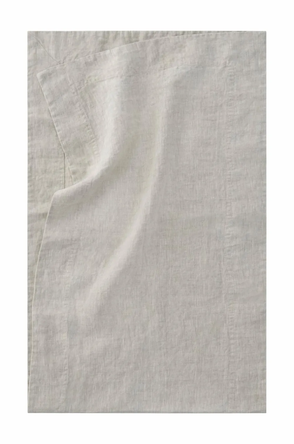 Ellos Home Bordløber Malva i 100% hør Lærredsbeige Discount