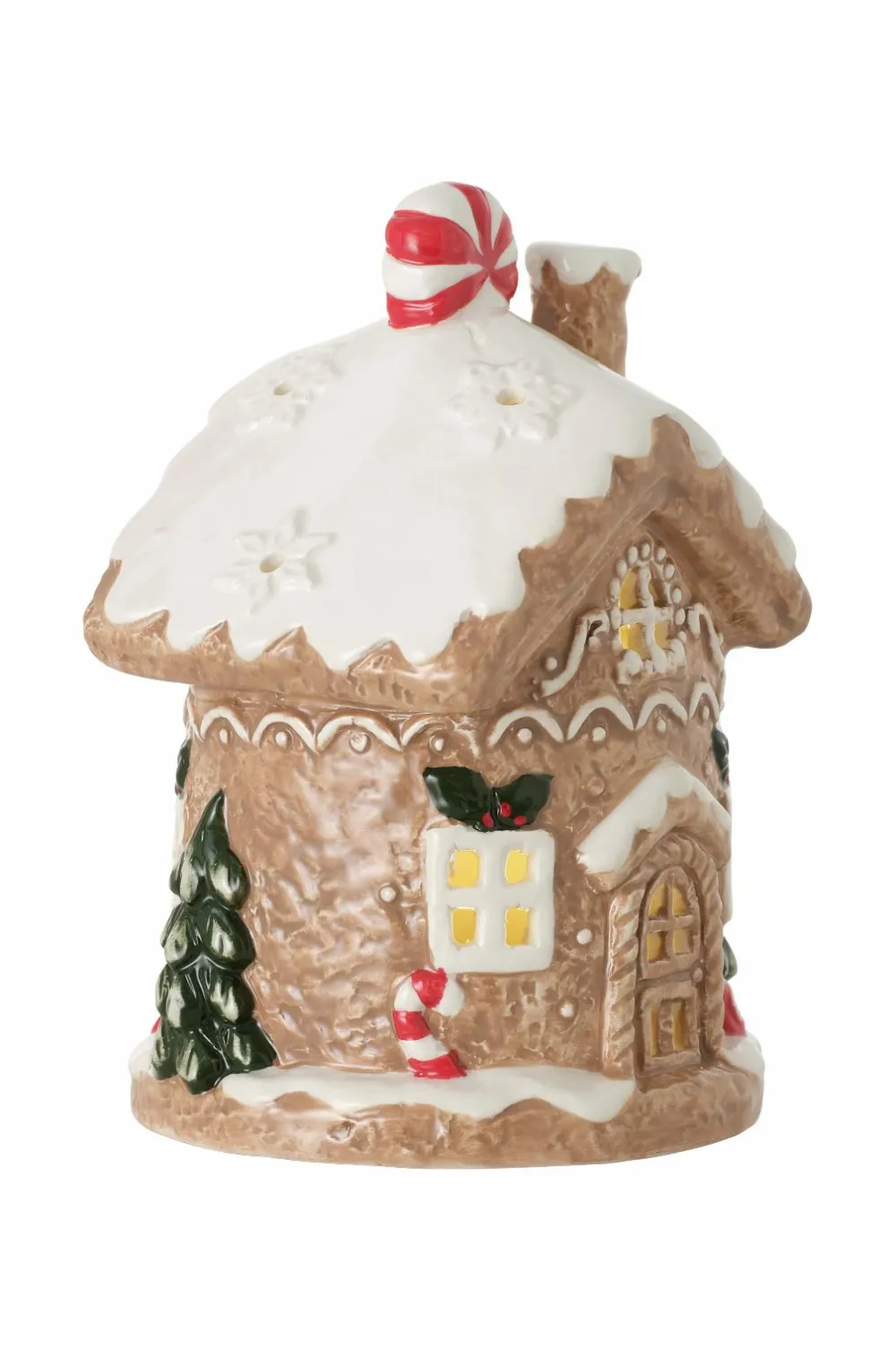 Ellos Julepynt>Home Dekorationshus Ginger med LED-belysning Brun