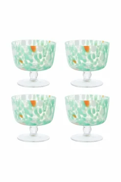 Ellos Borddækning & Servering>Home Dessertskål Dotti 4-pak Green/orange