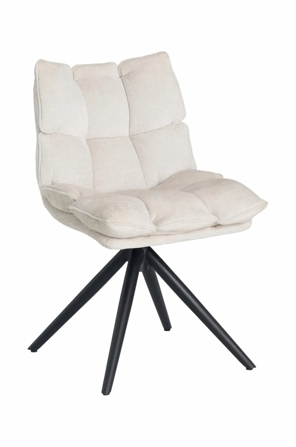 Ellos Home Drejestol Otto 2-pak Cremet hvid Online