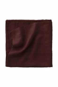 Ellos Borddækning & Servering|Bordtekstiler>Home Dug Malva i 100% hør 140x140 cm Bourgogne