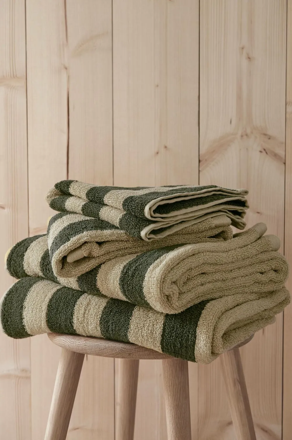 Ellos Home Frottésæt Saga i 4 dele Greencreme Online