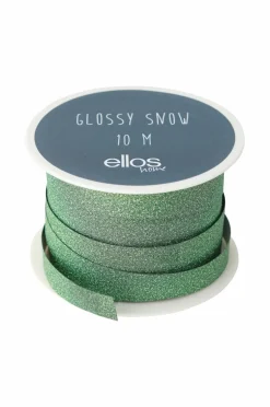 Ellos Gavepapir & Tilbehør>Home Glitter-snor Snow 10 meter Grøn