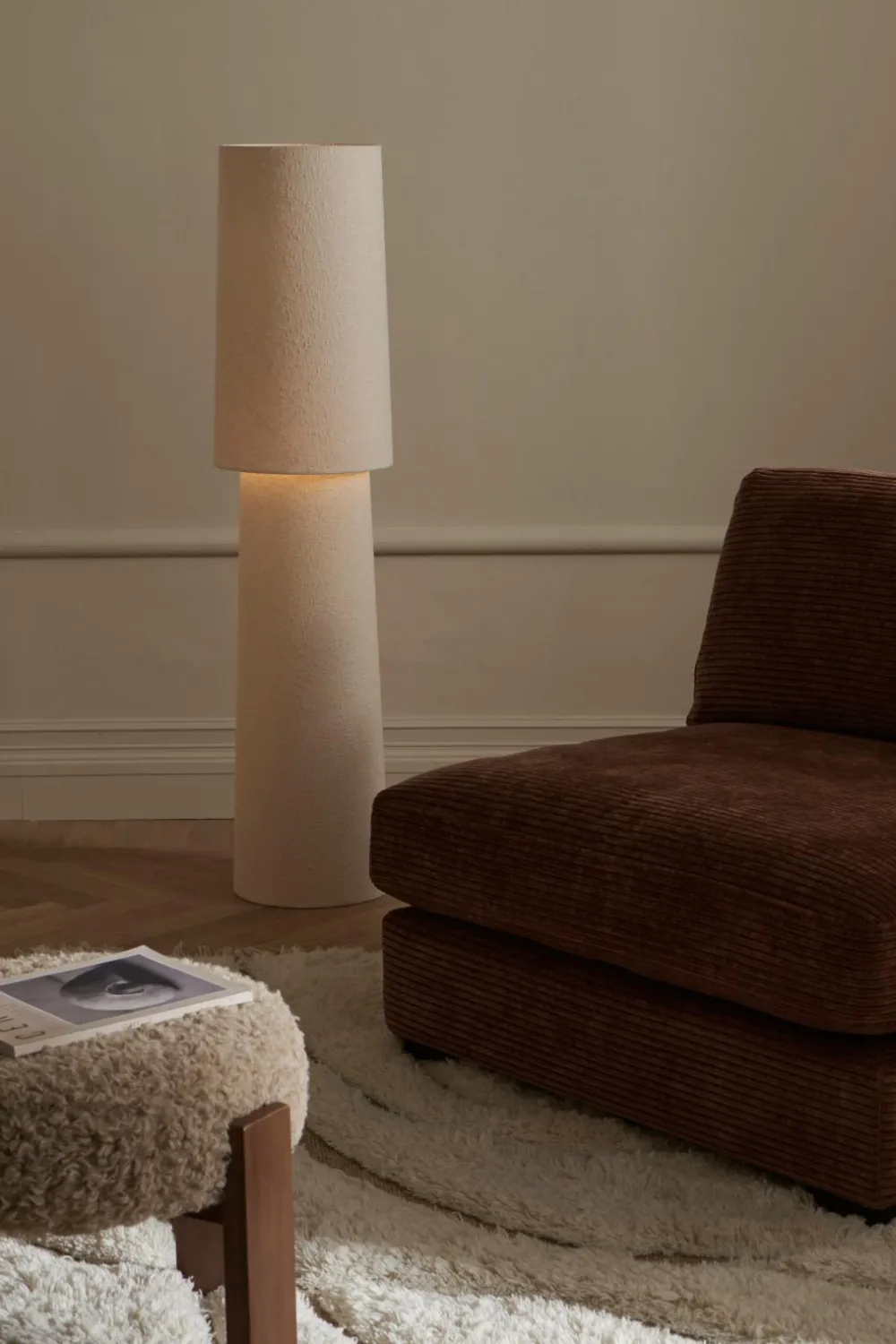 Ellos Gulvlamper>Home Gulvlampe Philo højde 119 cm Natural
