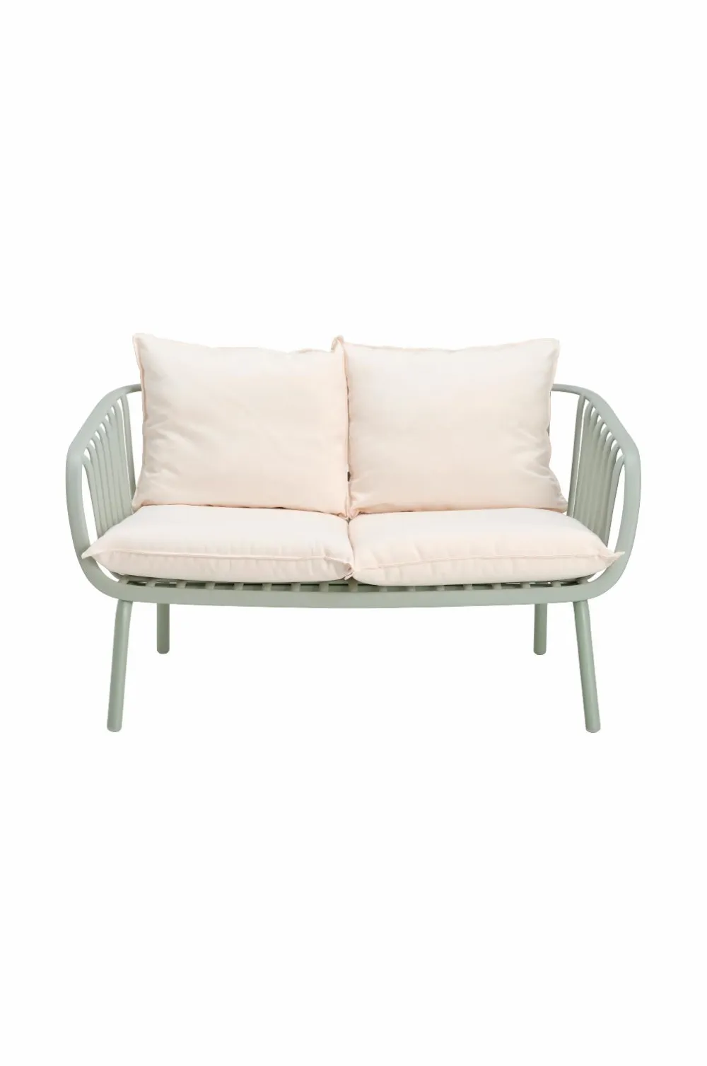 Ellos Home Havesofa Olvie 2-personers Lysegrøn Clearance