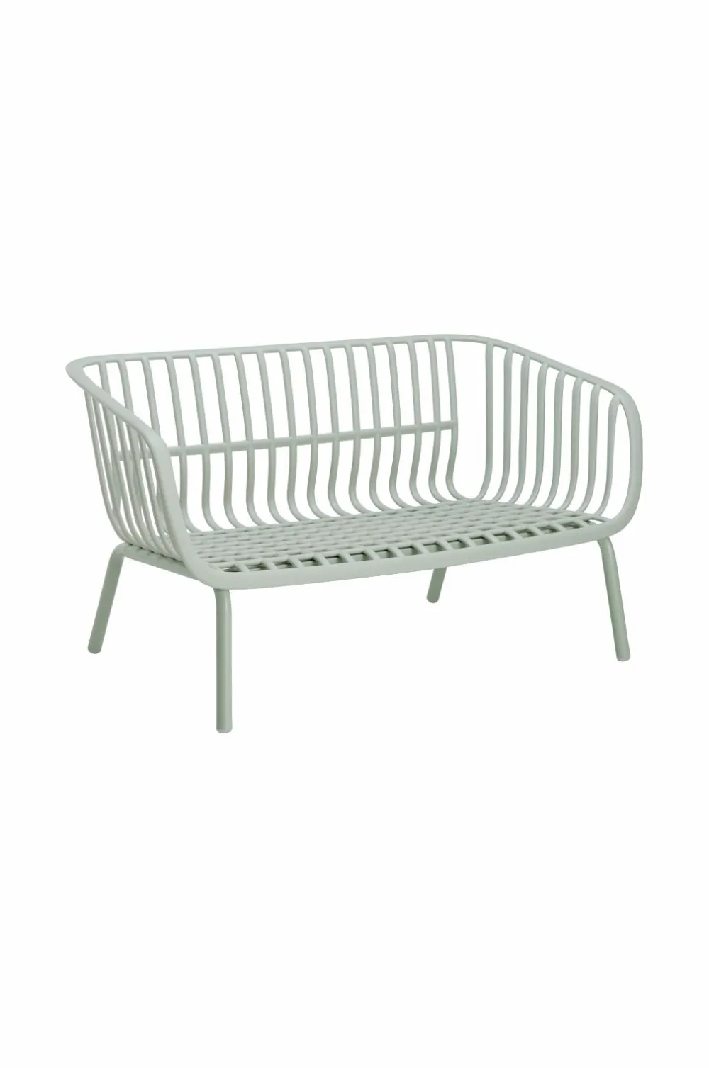 Ellos Home Havesofa Olvie 2-personers Lysegrøn Clearance