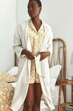 Ellos Home Kimono Candela Lys beige Outlet