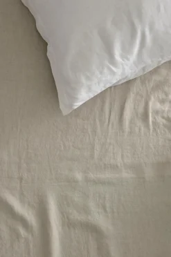 Ellos Home Lagen Candice i vasket hør Lærredsbeige Online
