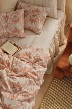 Ellos Lagener>Home Lagen Elly i genanvendt halvlinned Linen beige