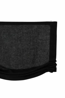 Ellos Home Liftgardin Pembroke i 100% hør Sort Clearance