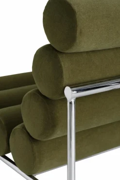 Ellos Home Lænestol Rolls Mørkegrøn Clearance
