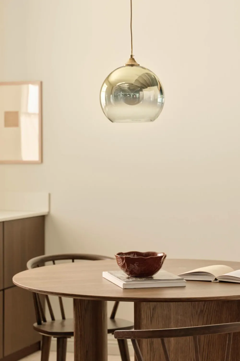 Ellos Home Loftlampe Cosmo Ø 25 cm Guld Online