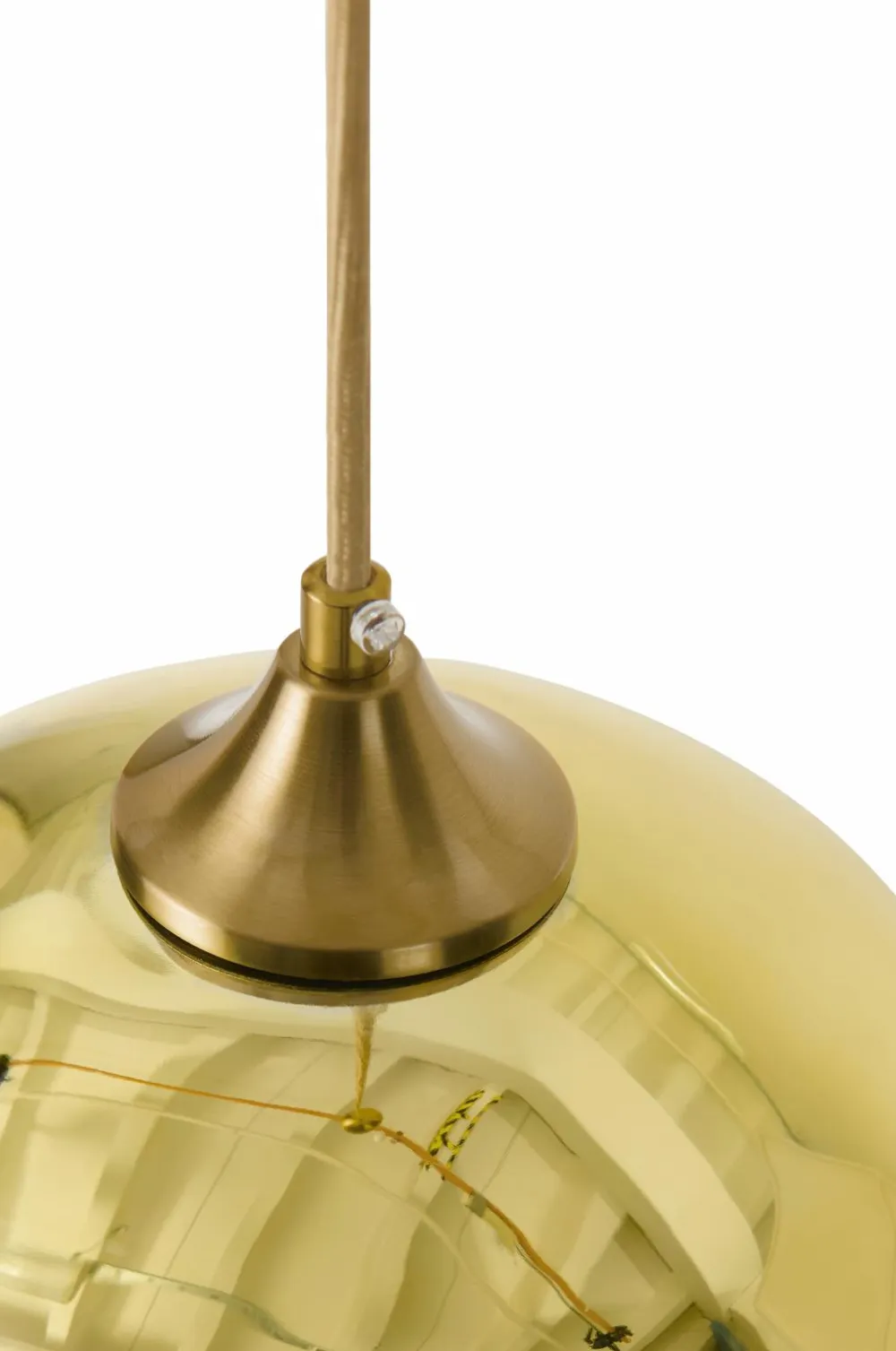 Ellos Home Loftlampe Cosmo Ø 25 cm Guld Online