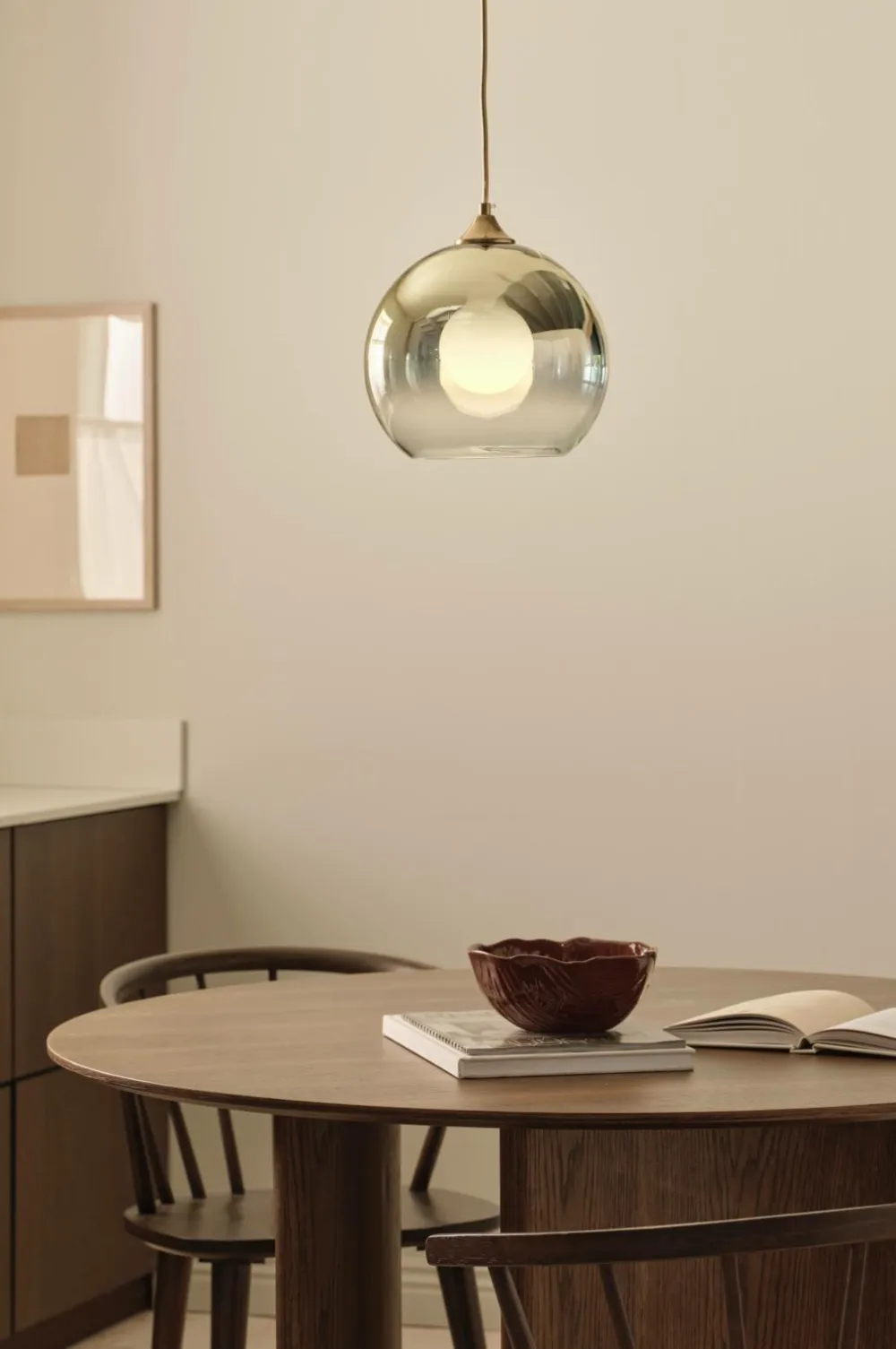 Ellos Home Loftlampe Cosmo Ø 25 cm Guld Online