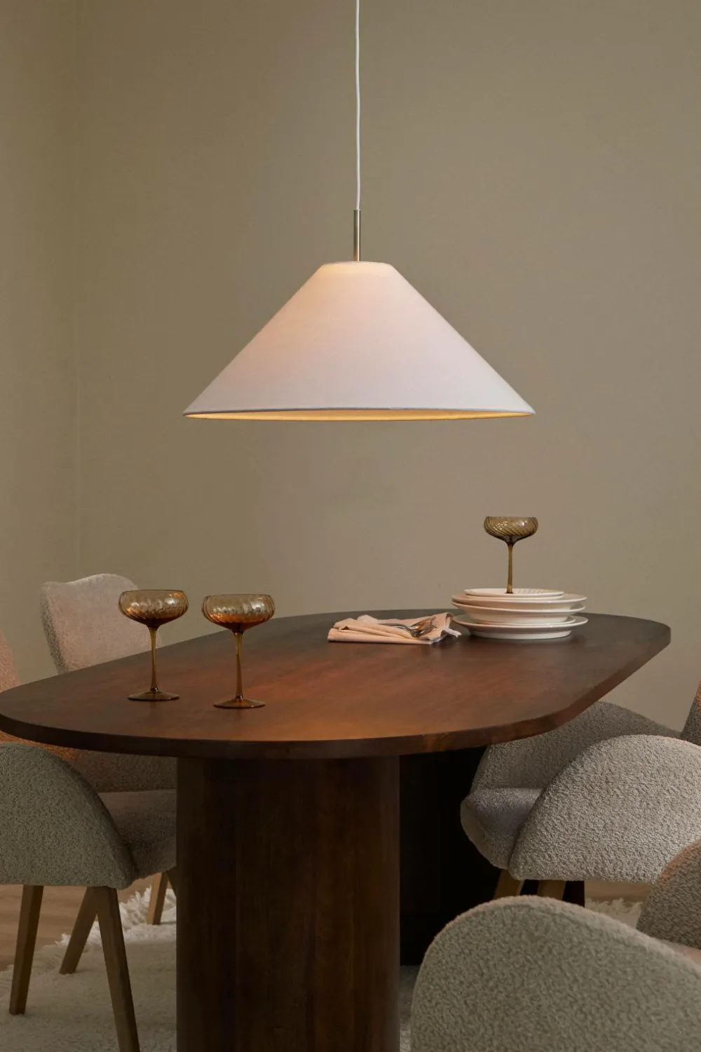 Ellos Home Loftlampe Elin Vit Sale