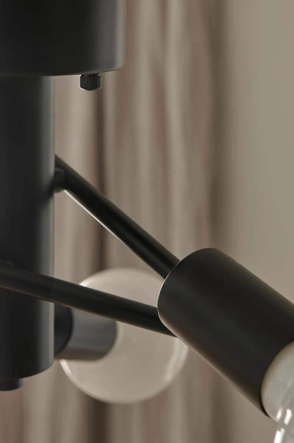 Ellos Loftlamper>Home Loftlampe Aidan Black mdf/metal