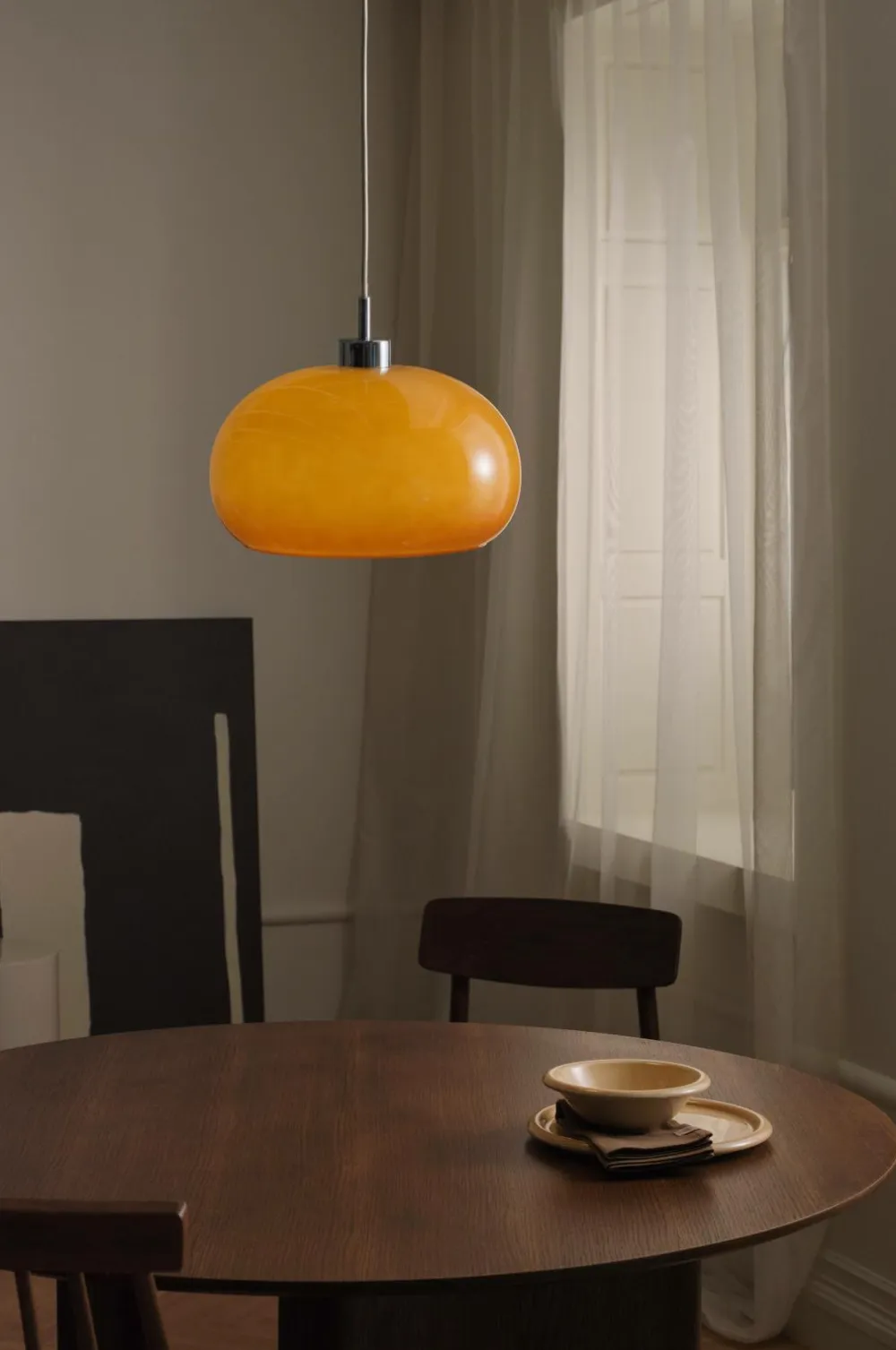Ellos Home Loftlampe Brownie Brun/krom Best