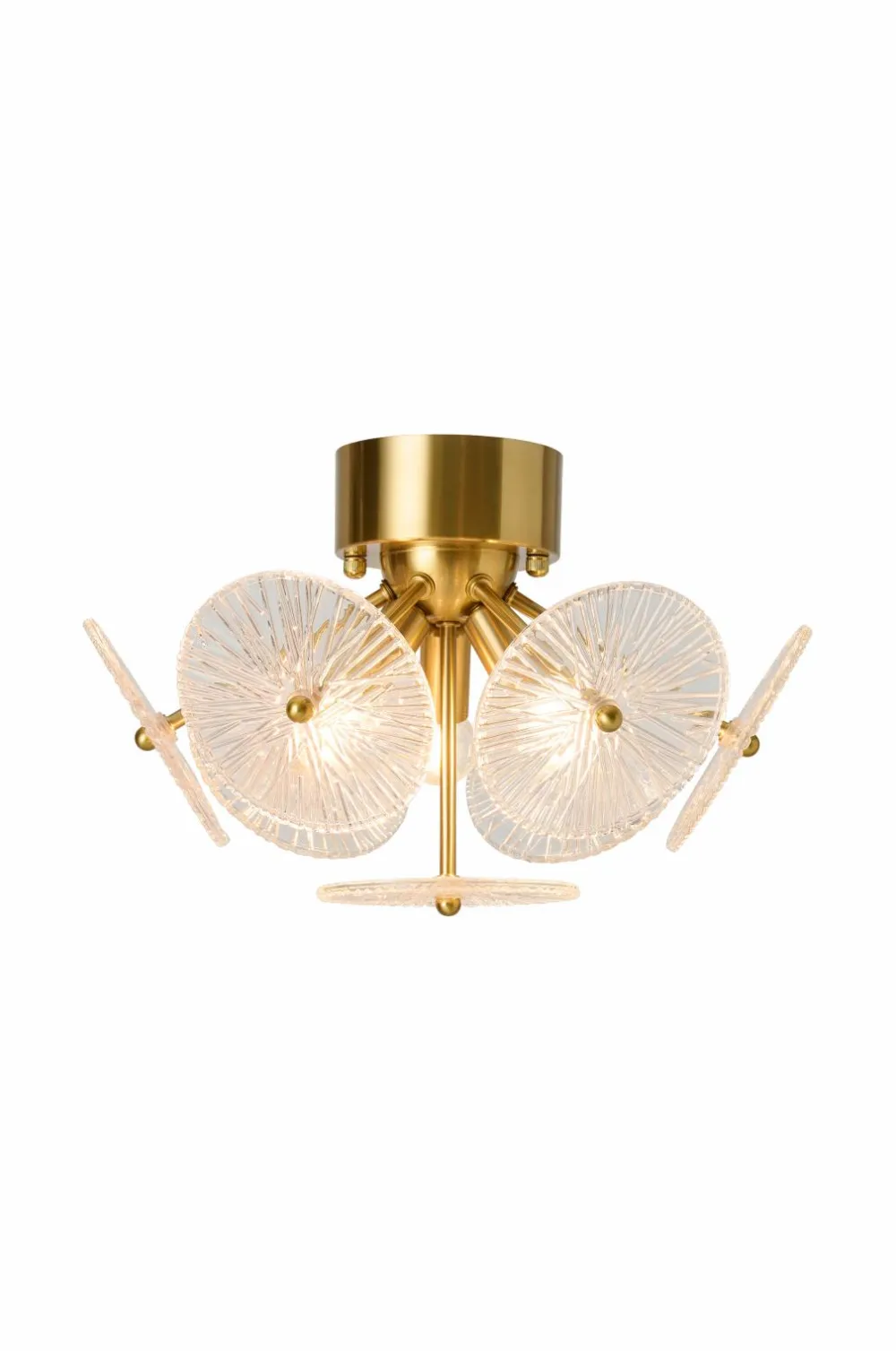 Ellos Loftlamper>Home Loftplafond Cinelle Messing/klarglas