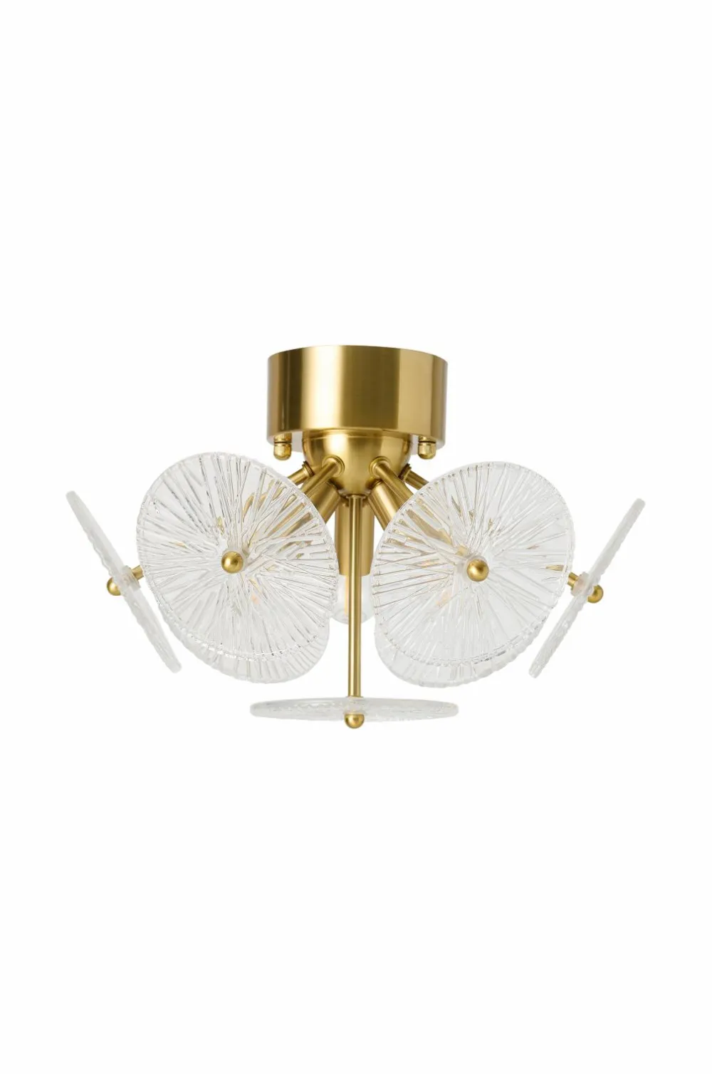 Ellos Loftlamper>Home Loftplafond Cinelle Messing/klarglas