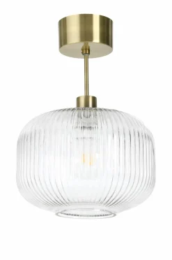 Ellos Home Loftplafond Esaias Antikmessing/klart glas Clearance