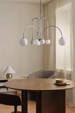 Ellos Home Loftslampe Sophisticated Krom/opalvit Hot
