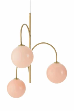 Ellos Home Loftslampe Hope Messing/rosa Discount