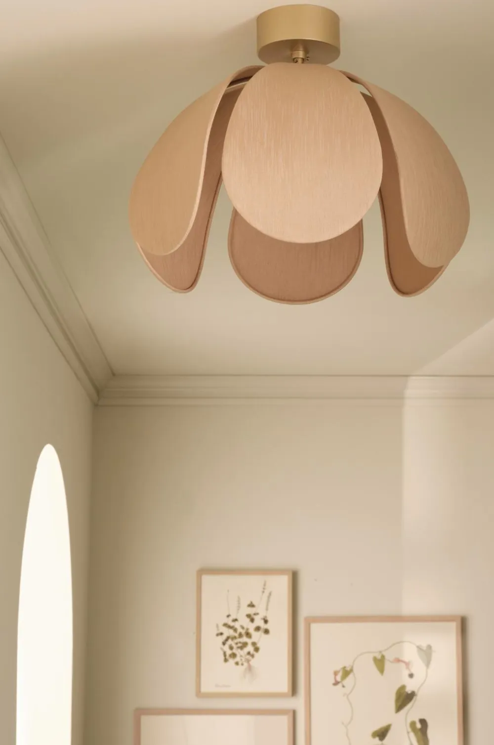 Ellos Home Loftslampe Daisylee Beige New