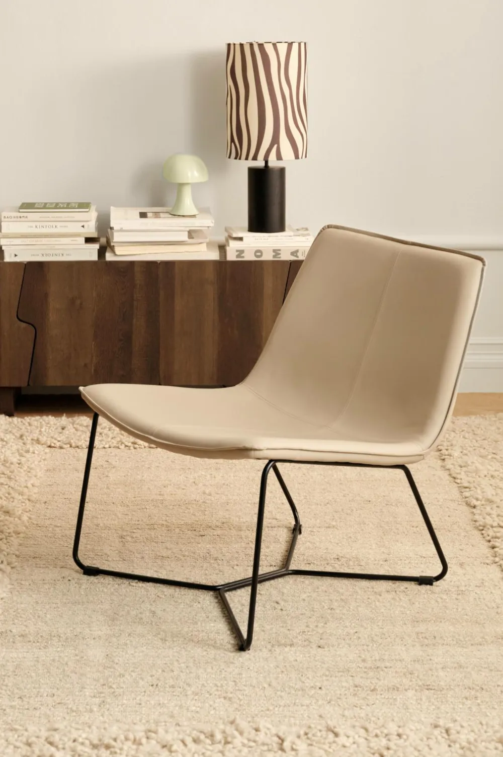 Ellos Sofaer & Lænestole>Home Loungestol Barrel Beige