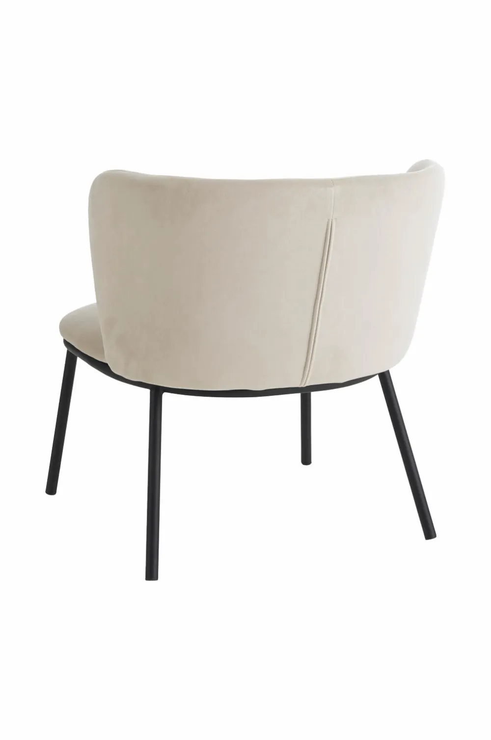 Ellos Sofaer & Lænestole>Home Loungestol Pirri Beige velour