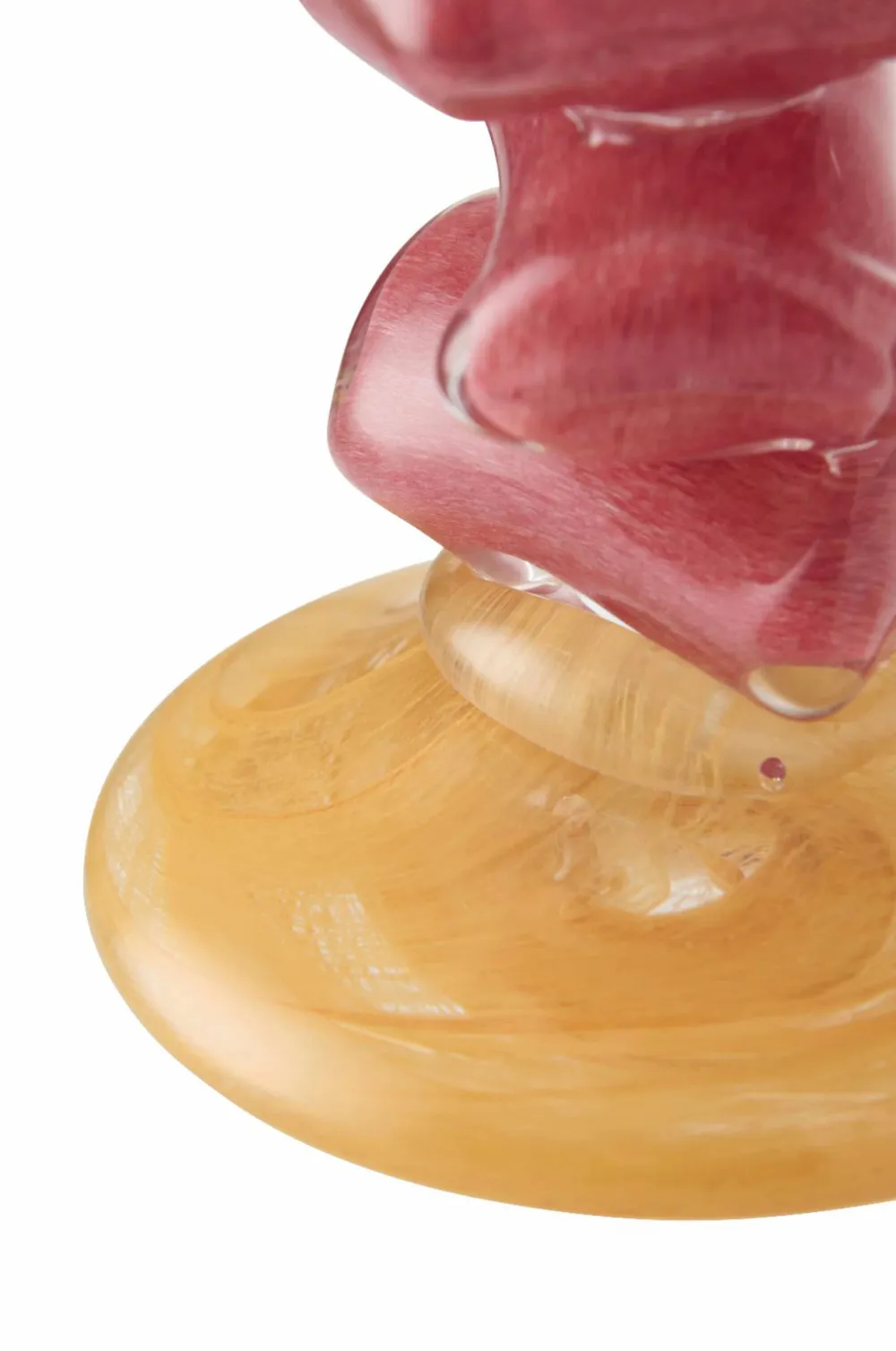 Ellos Home Lysestage Leia højde 16,5 cm Orange Outlet