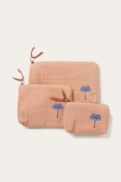 Ellos Home Makeup taske / toilettaske Candela Peached Nougatrosa Best
