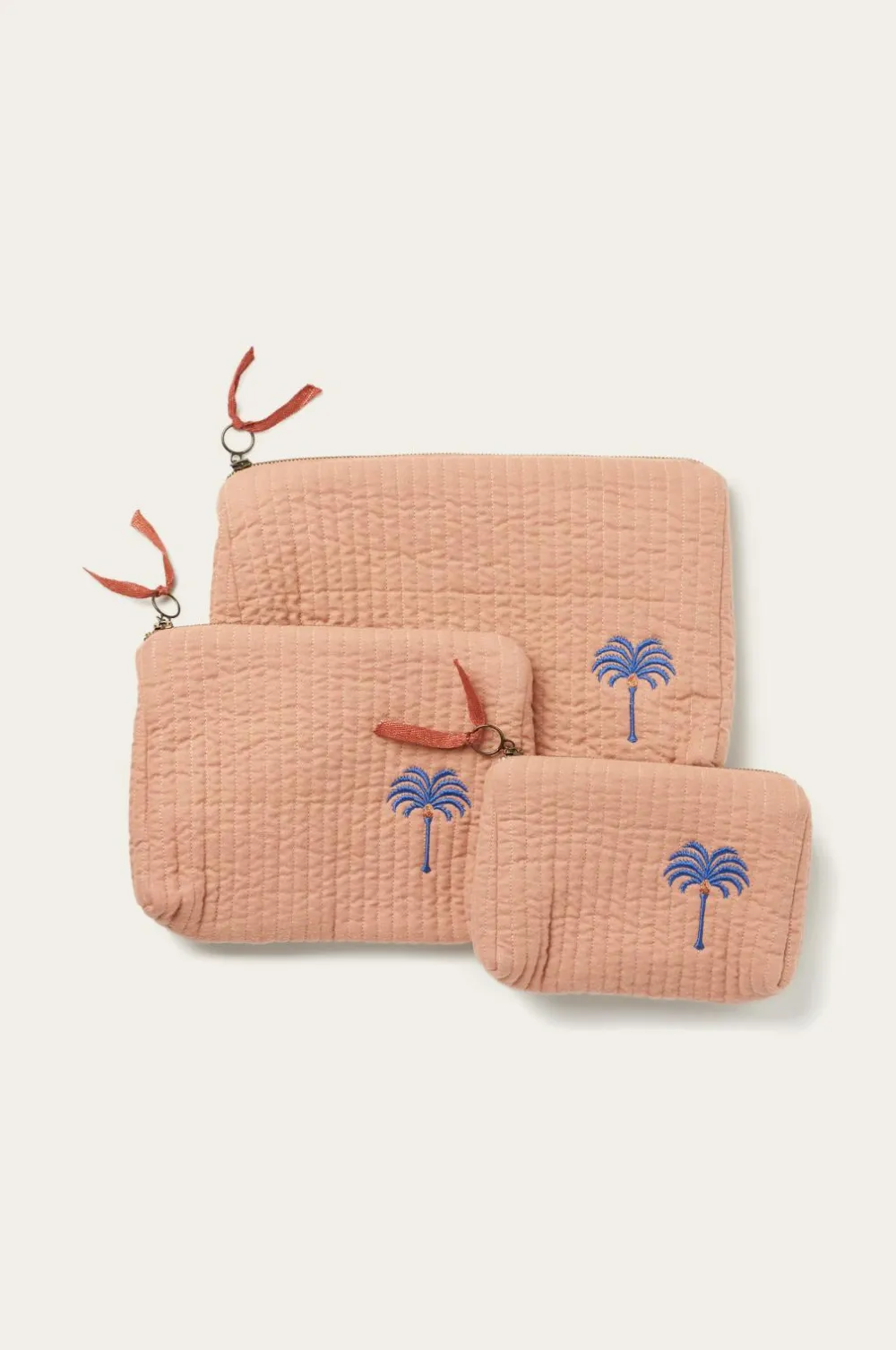 Ellos Home Makeup taske / toilettaske Candela Peached Nougatrosa Best