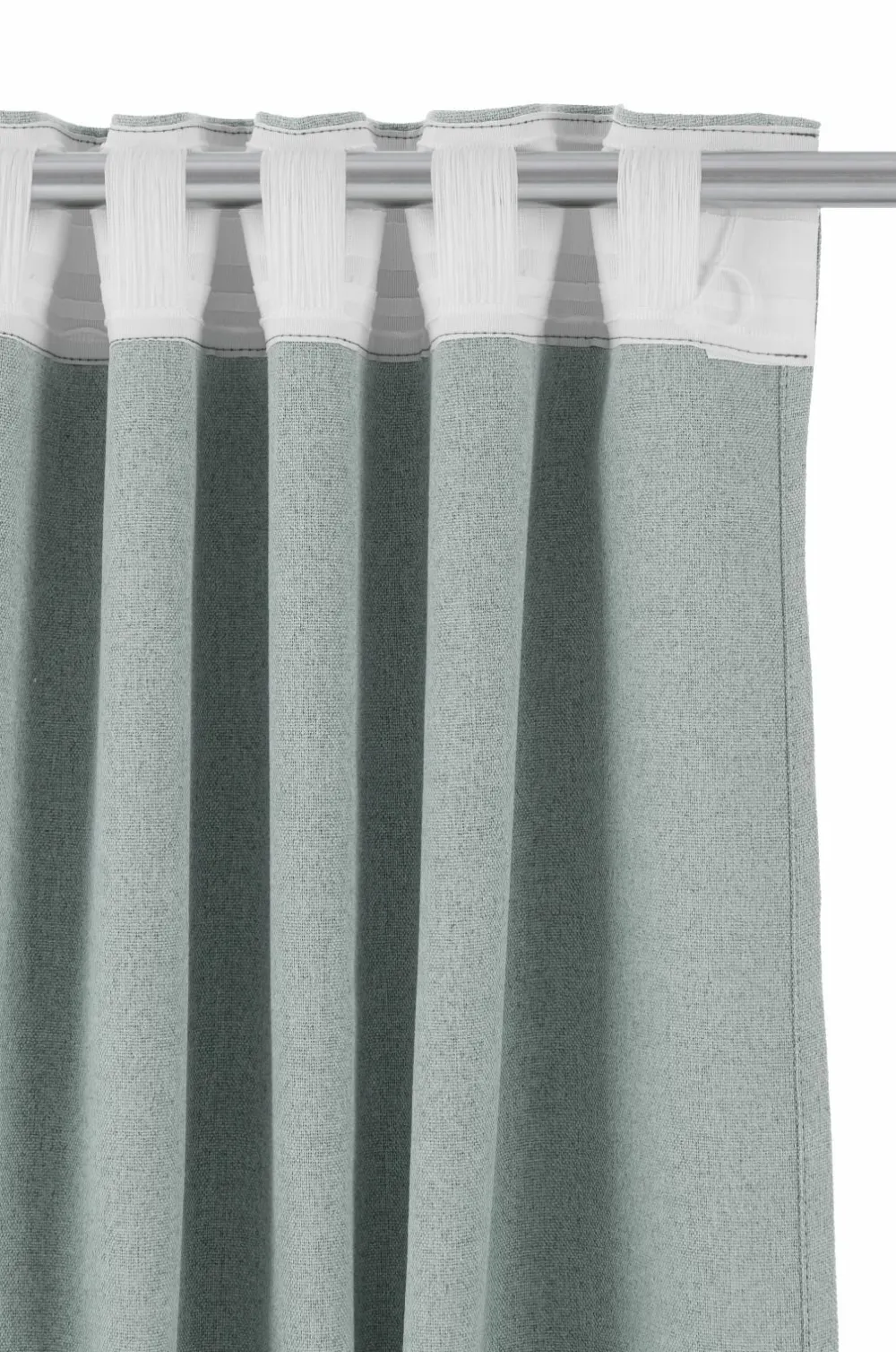 Ellos Home Mørklægningsgardin Elisa Wide 1 stk Mineral gray Hot