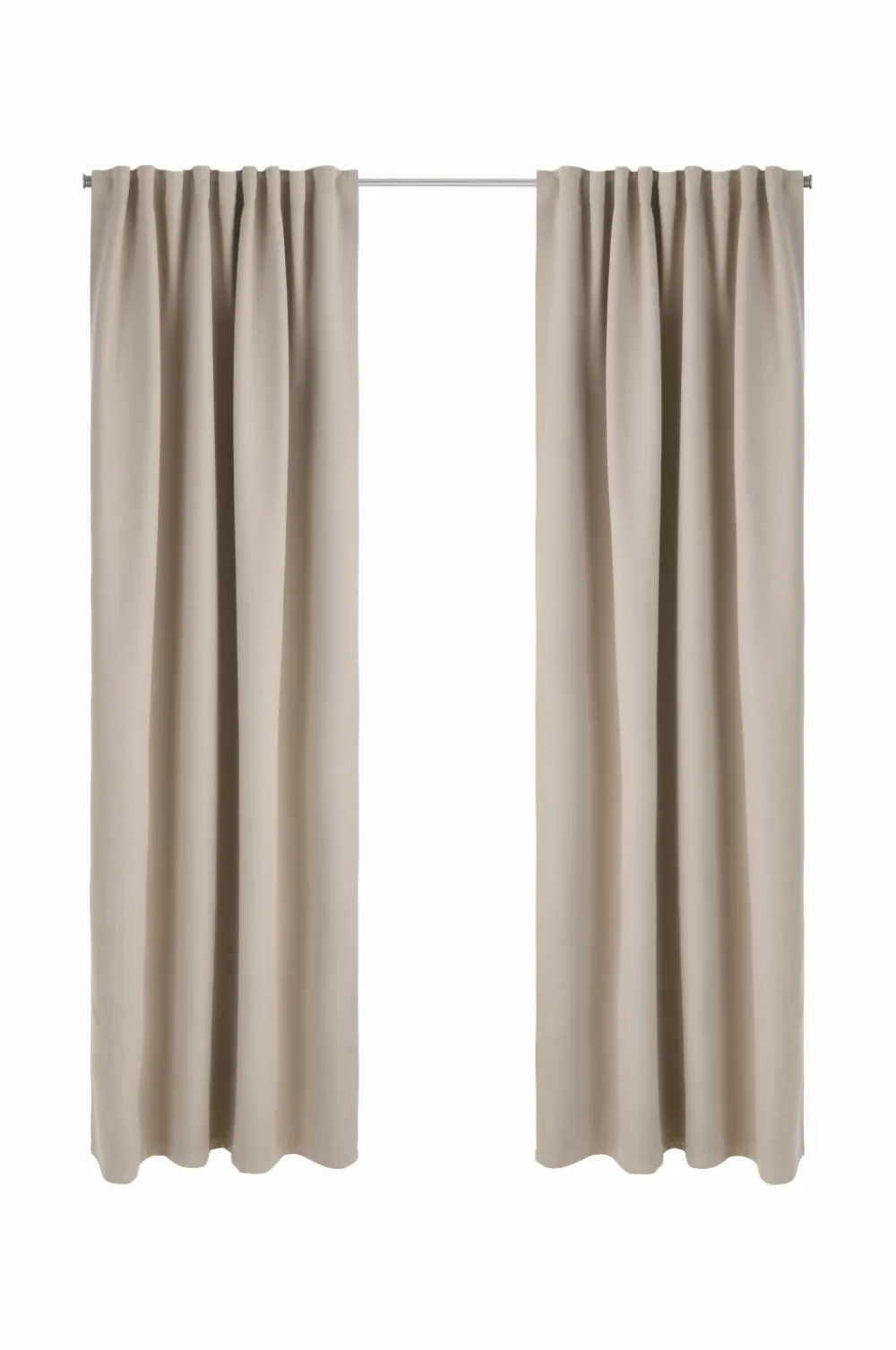 Ellos Home Mørklægningsgardin Elena 1 stk BEIGE