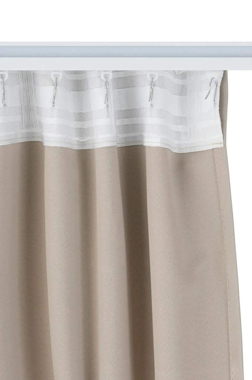 Ellos Home Mørklægningsgardin Elena 1 stk BEIGE