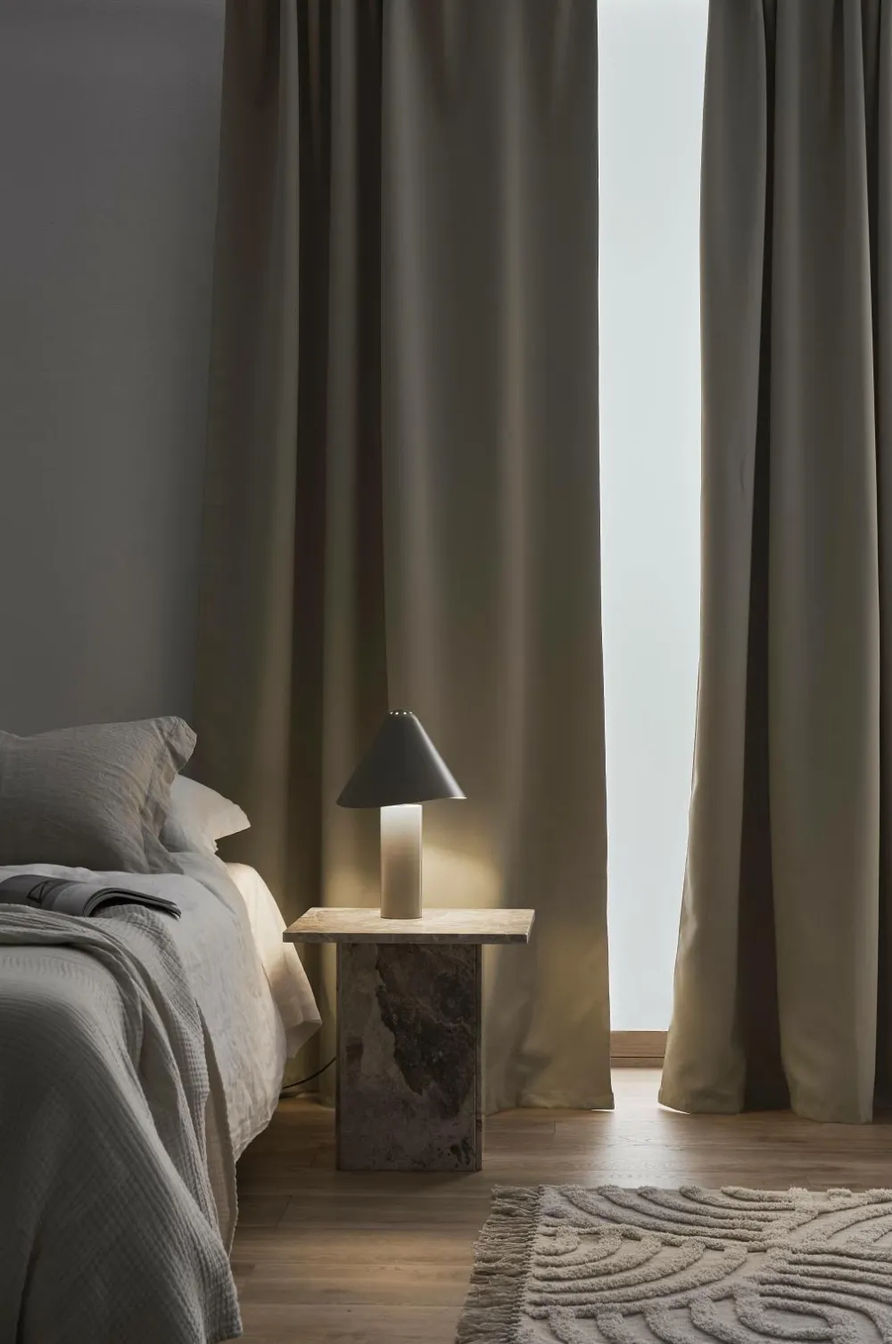 Ellos Home Mørklægningsgardin Elena 1 stk BEIGE