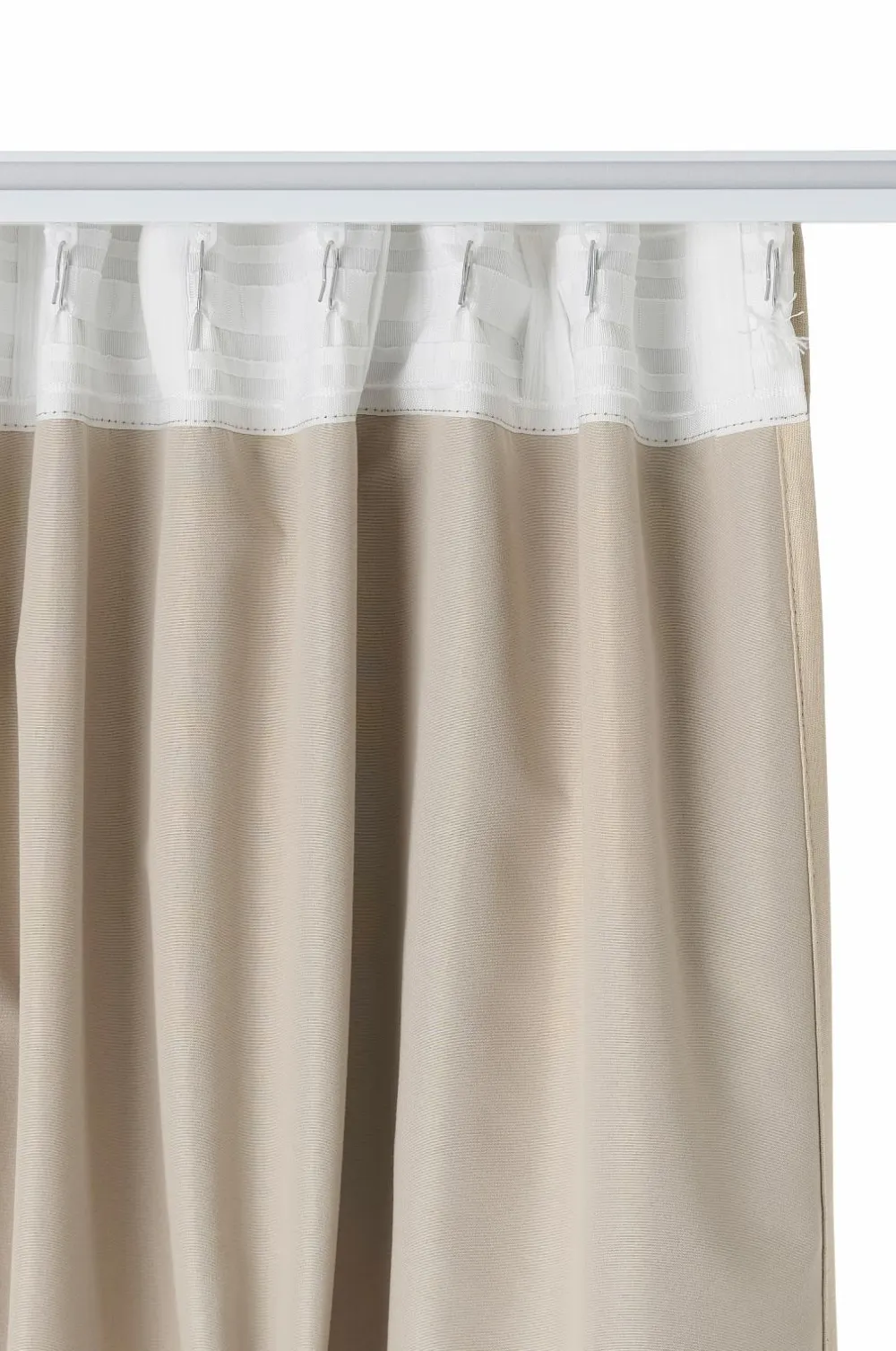 Ellos Home Mørklægningsgardin Ines 1-pak Beige Discount