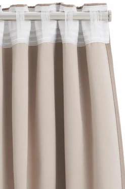 Ellos Home Mørklægningsgardin Daniella 1-pak Beige Discount