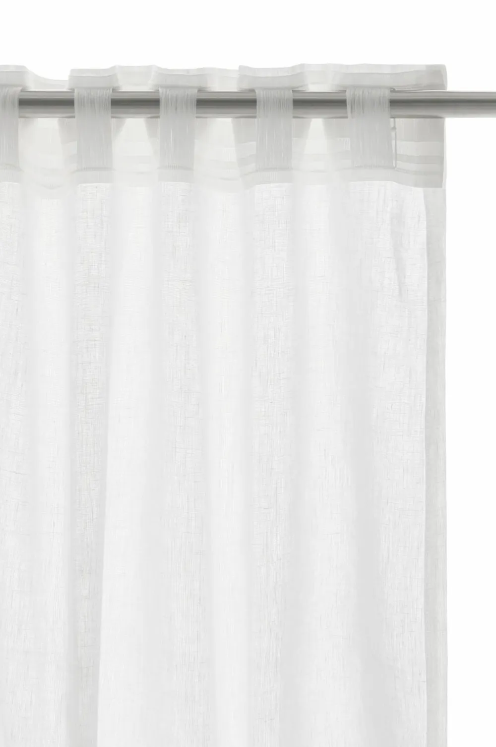 Ellos Home Multibåndsgardin Alexandra 2-pak Mat hvid hvid Outlet
