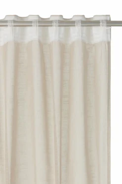 Ellos Home Multibåndsgardin Nellie 2-pak Linen beige Discount