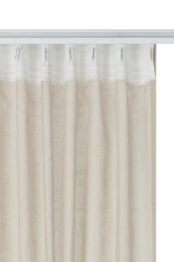 Ellos Home Multibåndsgardin Nellie 2-pak Linen beige Discount