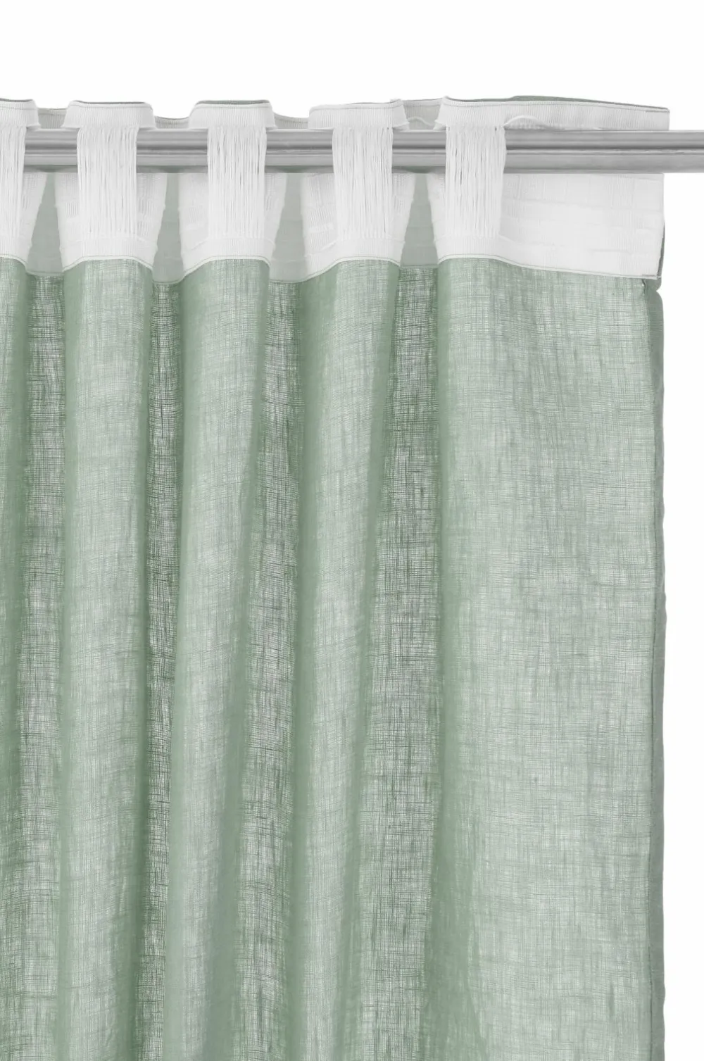 Ellos Home Multibåndslængde Malva 2-pak i 100% hør Mineral gray Clearance