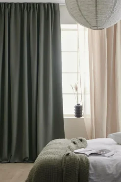 Ellos Home Multibåndslængde Sandy Wide, mørklæggende, 1 stk. Grøn Best