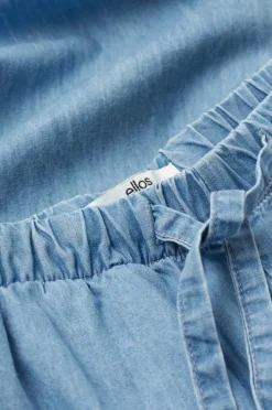 Ellos Home Natbukser Denim Lyseblå Outlet