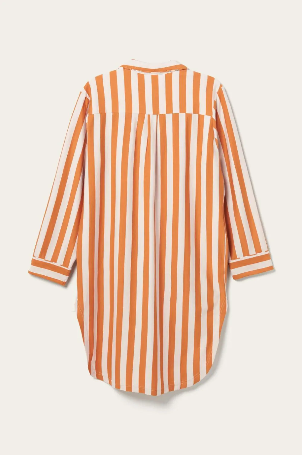 Ellos Homewear>Home Natskjorte Colette Rosa/orange