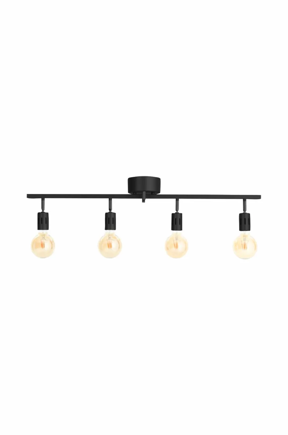 Ellos Loftlamper>Home Plafond Sander 4L Sort / Sort krom