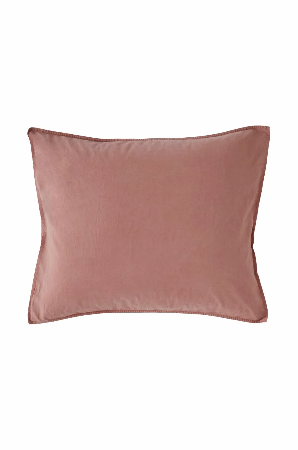 Ellos Home Pudebetræk Rania i vintagevasket bomuld Rustpink Sale